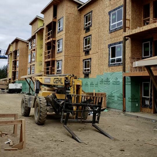 General Contractor Carrillo PD working on a construction site in Los Angeles